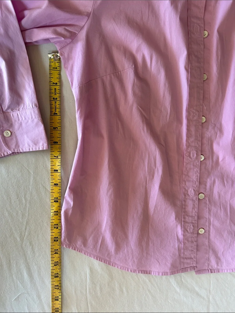 Haberdashery Classic Button-Down Shirt in Light Pink